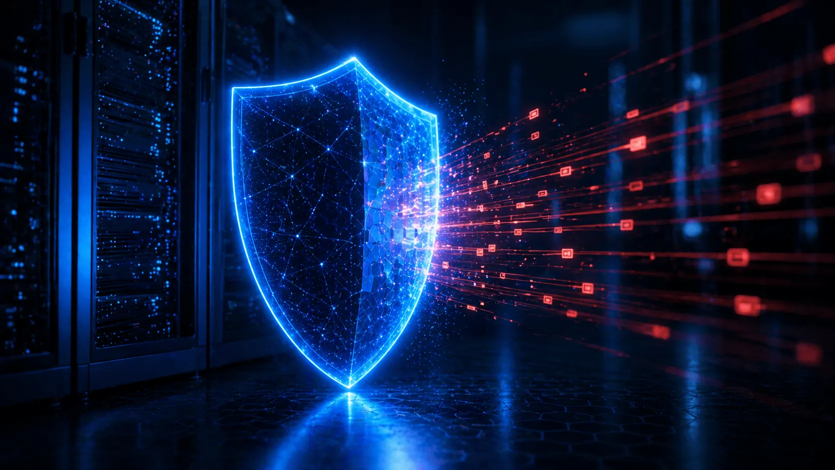 DDoS saldırı koruması görseli